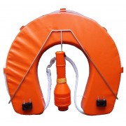 Man Over Board Package. Lifebuoy, Light and bracket
